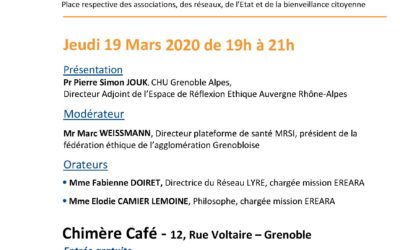 14ème Café Ethique – Grenoble : “Ethique et dépendance”