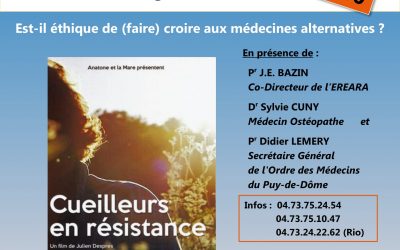 12ème Cin’éthique – Clermont-Ferrand : “Cueilleurs en résistance”