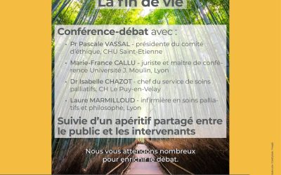 Apér’éthik – Le Puy-en-Velay : Conférence sur le sujet de la fin de vie